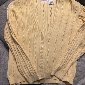 Talbots Women's yellow Sweater